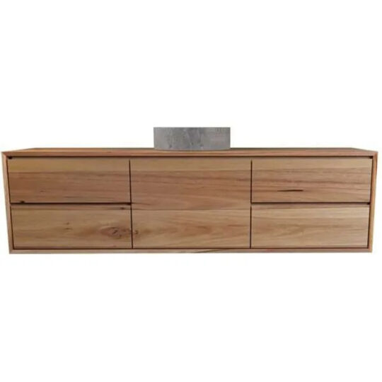 Four Drawers And One Door Timber Vanity