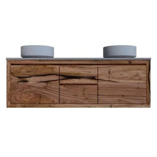 Two Drawers Two Doors Hardwood Vanity