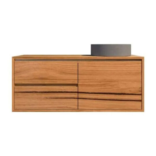 Two Drawers One Door Solid Timber Vanity